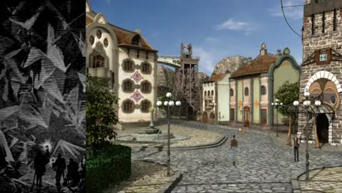 Comment ça y'a un mec sur le mur ?