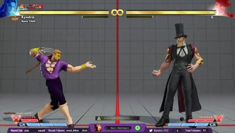 G VT1 smash over xx VSkill/spin kick interruptible with s.LK/EX roll