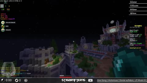 (When you forgot that Enderpearls damages you)