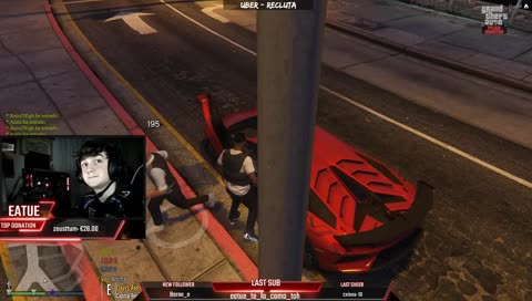 El coche de la droga y dos señores cobardes