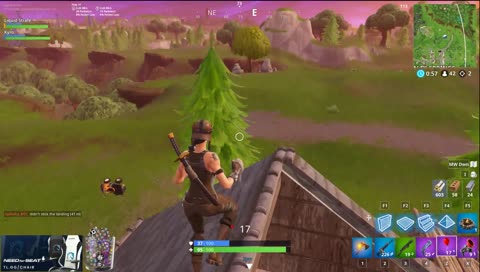 where did that man fall from....