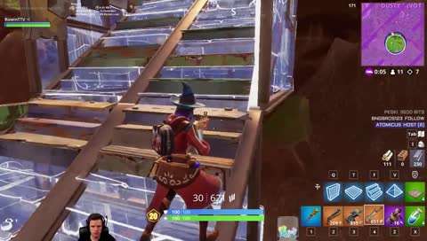 scout main finds a shotgun