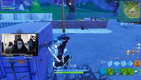 He admit flush is the spot 