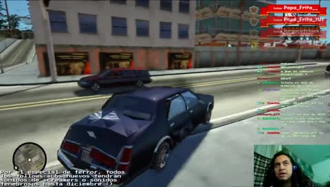 Jesucristo juega GTA SA y hace flotar a alguien