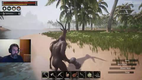 local gazelle gets punted into orbit