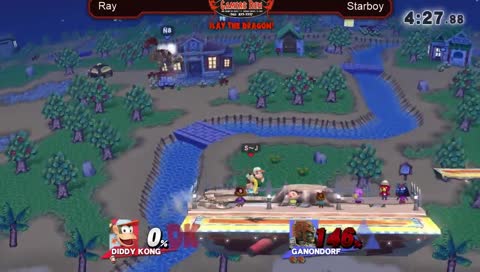 edgeguard him
