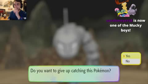 ITS A SHINY GEODUDE!!!!