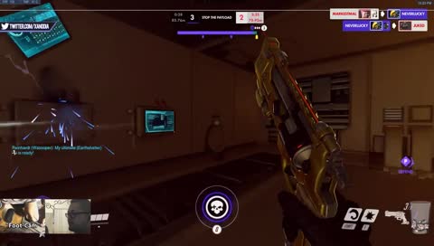 "What luck"