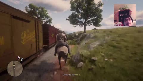 Horse jump on train failure