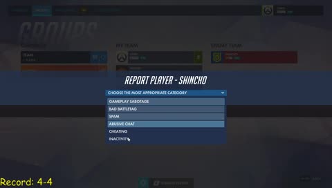 Reporting a weak child
