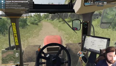 Conduire un tracter, c'est pas facile tout les jours Kappa