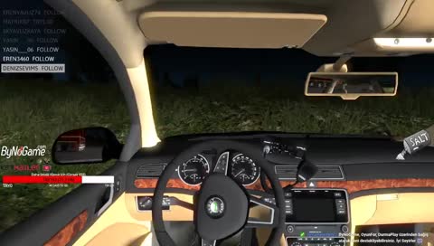 ETS 2 OYNAMAYI BİLMEYEN TERS ŞERİTTE GELEN TIR