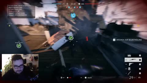 Und tschüss, guten Flug..