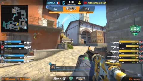 Davidp - 3 Famas kills on the bombsite A defense