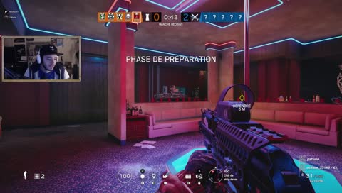 il craque en direct !