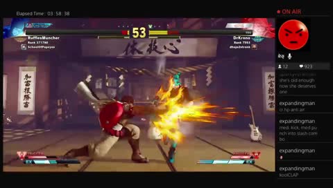 Perfectly timed Zeku palm