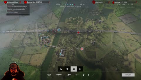 J'essaye l'avion.