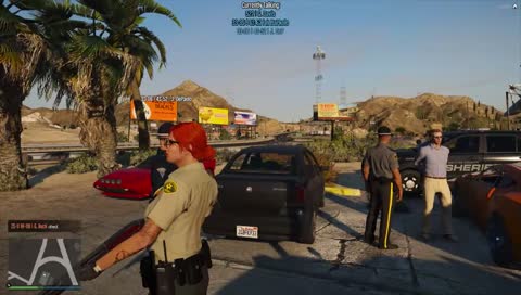 Bearcat for a dude refusing to exit his car lol