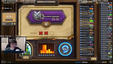 End of stream after booz raid