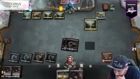 Yo, dándome cuenta de que el deck pirula