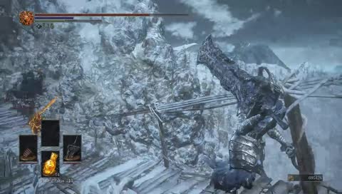 Un saut de l'ange un peu raté.