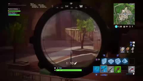 Flying sniper shot