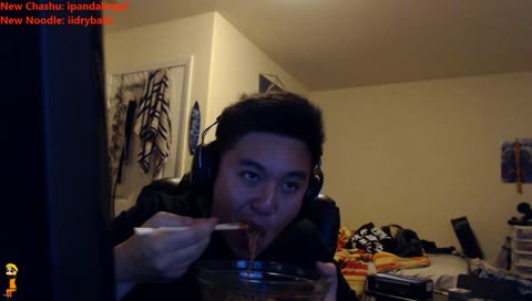 Topramen after seein hauns booty