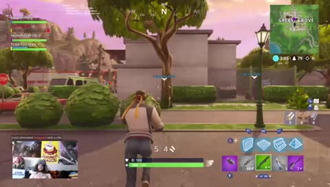 Knock grenade throw