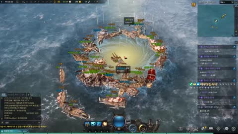 수십명이 지켜보고 있는 EI없OI맑은OrOI