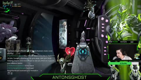 My daughter jump scares the stream