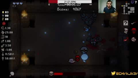 La animación cuando se muere + Brimstone