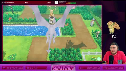 Please Shiny Vulpix....he is losing his mind!