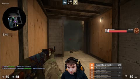 Reens amazing flickshot