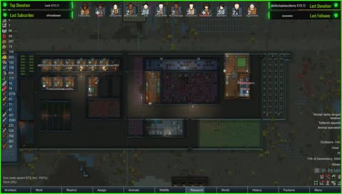 Carve a turkey into m chest