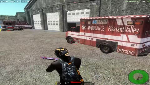 dude warped around..