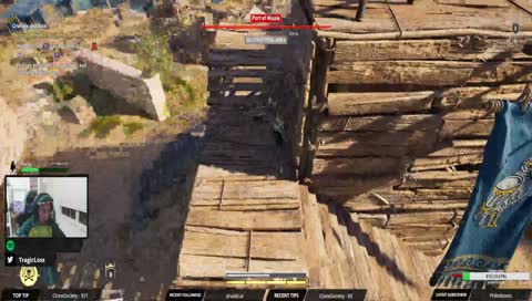 The most dangerous foe: herself