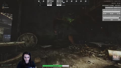 Overhead blind fire
