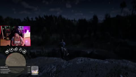 Glitched horse vs cliff