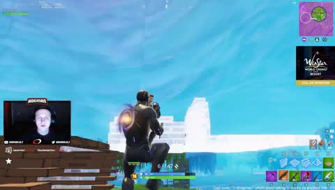 the builds just goes around him"