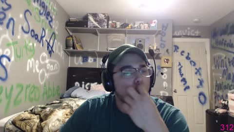 artistic kid tries to say ''overwhelmingly''