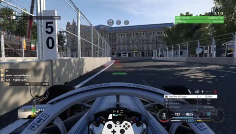 I didn't see anything