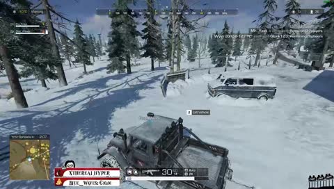 Guck mal die sind nett. *BAMM* 