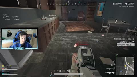 la cara de acojonado :D