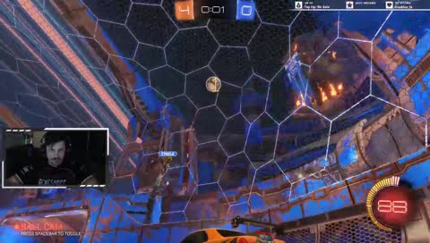 Last second goal