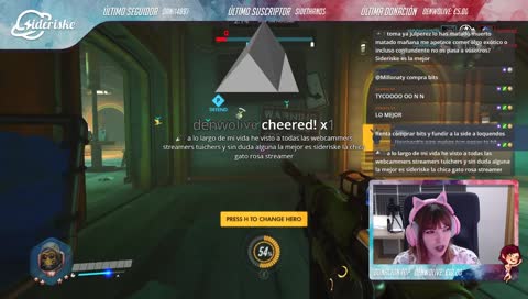 chica gato rosa canon