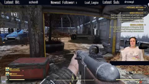 Jump off building, add stimpack, "yeah, I'm fine" .....video game logic FTW