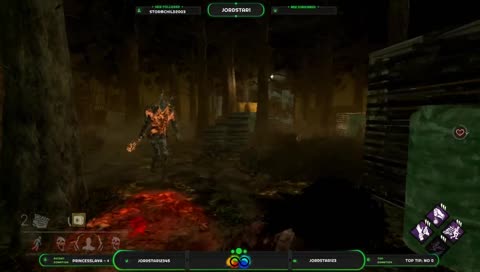 Survivor teams up with Killer and farms for points