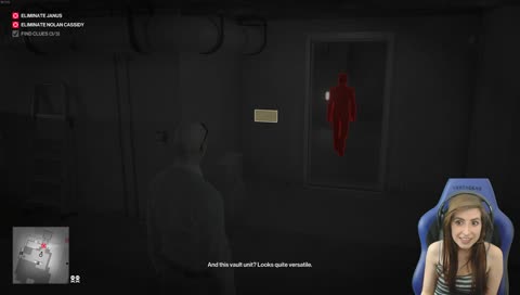 "All from the comforts of home." -Agent 47