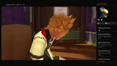 young boy spanks himself