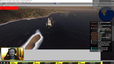 Casually flying ship